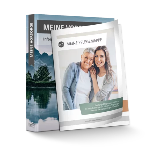 Vorsorgeordner und Pflegemappe als Kombipaket für die persönliche Vorsorge