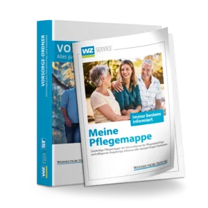 Vorsorgeordner und Pflegemappe WZ Ansicht